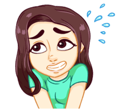 Hani Happy Go Lucky Girl sticker #11226351