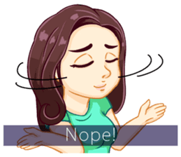 Hani Happy Go Lucky Girl sticker #11226354