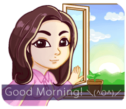 Hani Happy Go Lucky Girl sticker #11226355