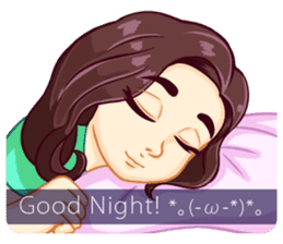 Hani Happy Go Lucky Girl sticker #11226356