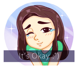 Hani Happy Go Lucky Girl sticker #11226359