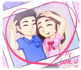 Hani Happy Go Lucky Girl sticker #11226366