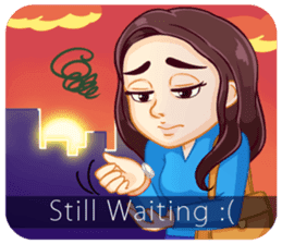 Hani Happy Go Lucky Girl sticker #11226369