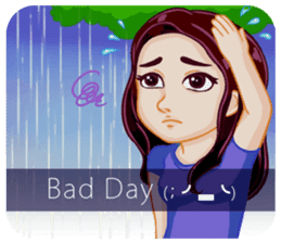 Hani Happy Go Lucky Girl sticker #11226370