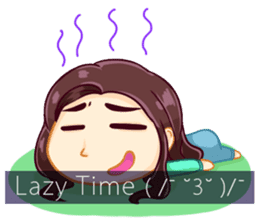 Hani Happy Go Lucky Girl sticker #11226374