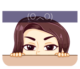 Hani Happy Go Lucky Girl sticker #11226379