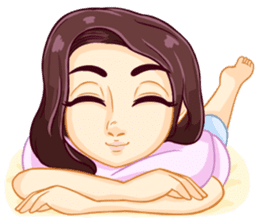 Hani Happy Go Lucky Girl sticker #11226381