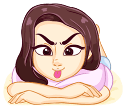 Hani Happy Go Lucky Girl sticker #11226382