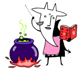 Devil-YAGI (Goat) sticker #11226577