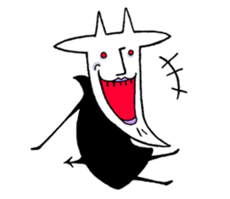 Devil-YAGI (Goat) sticker #11226580