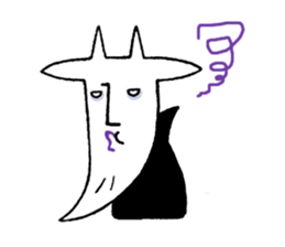 Devil-YAGI (Goat) sticker #11226583