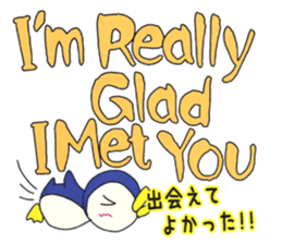 Love message Penguin sticker #11226746