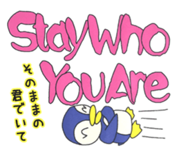 Love message Penguin sticker #11226762