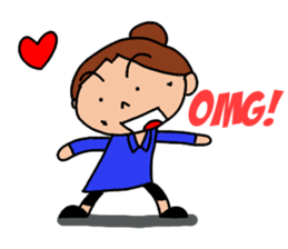 Pa-chan and Nukippe sticker #11227105