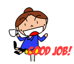 Pa-chan and Nukippe sticker #11227134