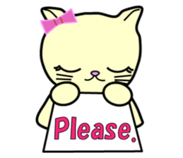 Chiara's cathy cats.English Ver.3 sticker #11227344