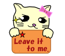 Chiara's cathy cats.English Ver.3 sticker #11227345