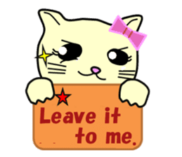 Chiara's cathy cats.English Ver.3 sticker #11227345