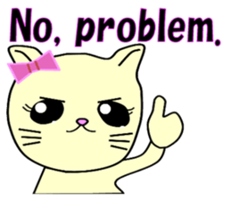 Chiara's cathy cats.English Ver.3 sticker #11227348