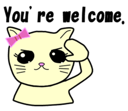 Chiara's cathy cats.English Ver.3 sticker #11227350