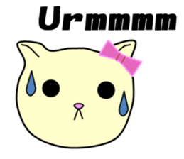 Chiara's cathy cats.English Ver.3 sticker #11227356