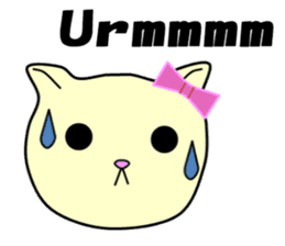 Chiara's cathy cats.English Ver.3 sticker #11227356