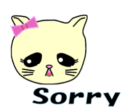 Chiara's cathy cats.English Ver.3 sticker #11227359