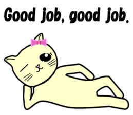 Chiara's cathy cats.English Ver.3 sticker #11227360