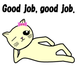 Chiara's cathy cats.English Ver.3 sticker #11227360