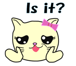 Chiara's cathy cats.English Ver.3 sticker #11227362