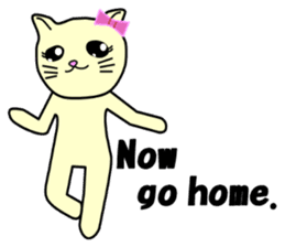 Chiara's cathy cats.English Ver.3 sticker #11227364