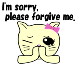 Chiara's cathy cats.English Ver.3 sticker #11227367