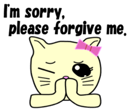 Chiara's cathy cats.English Ver.3 sticker #11227367