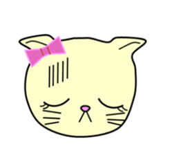 Chiara's cathy cats.English Ver.3 sticker #11227379