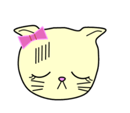 Chiara's cathy cats.English Ver.3 sticker #11227379