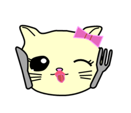 Chiara's cathy cats.English Ver.3 sticker #11227383