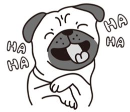 Mr.Pug , Stop nagging! sticker #11227464