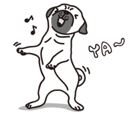 Mr.Pug , Stop nagging! sticker #11227465