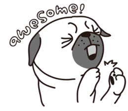 Mr.Pug , Stop nagging! sticker #11227466