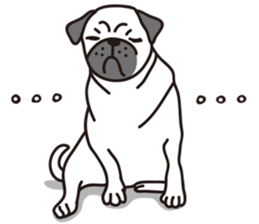 Mr.Pug , Stop nagging! sticker #11227479