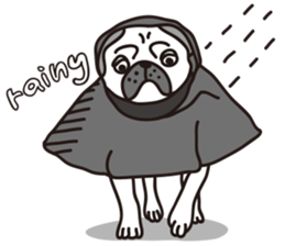 Mr.Pug , Stop nagging! sticker #11227501