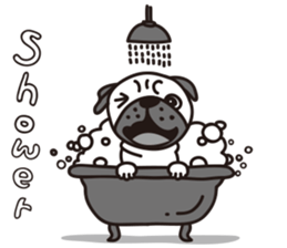 Mr.Pug , Stop nagging! sticker #11227502