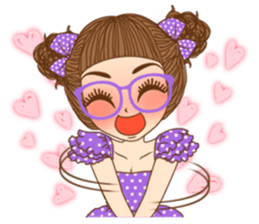 Daisy Sweet girl sticker #11227878