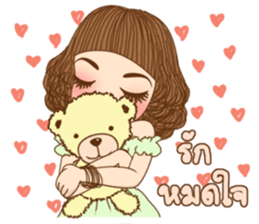 Daisy Sweet girl sticker #11227893