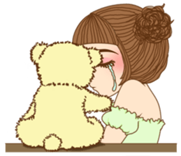 Daisy Sweet girl sticker #11227903