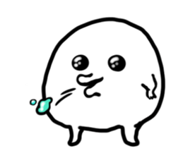 Cute marshmallow(English version) sticker #11227906