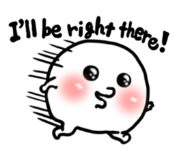 Cute marshmallow(English version) sticker #11227908