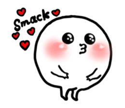 Cute marshmallow(English version) sticker #11227909