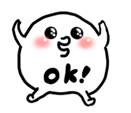 Cute marshmallow(English version) sticker #11227916