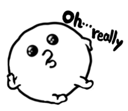 Cute marshmallow(English version) sticker #11227919